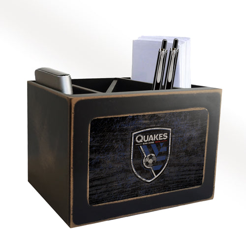San Jose Earthquakes Desktop Organizer