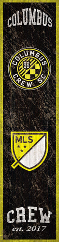 Columbus Crew Heritage Banner Wood Sign - 6