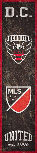 D.C. United Heritage Banner Wood Sign - 6