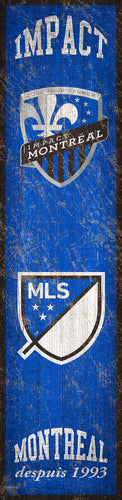 Montreal Impact Heritage Banner Wood Sign - 6