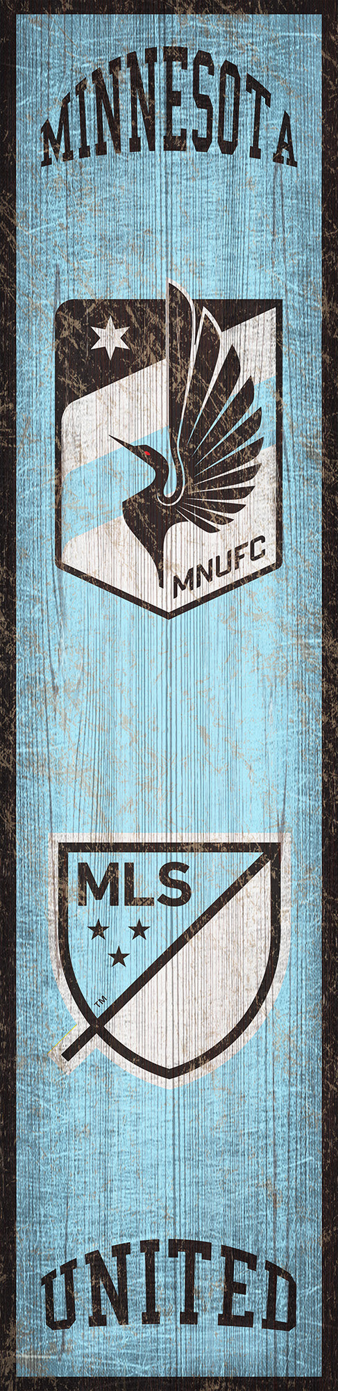 Minnesota United Heritage Banner Wood Sign - 6