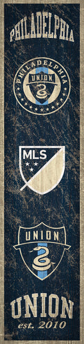 Philadelphia Union Heritage Banner Wood Sign - 6