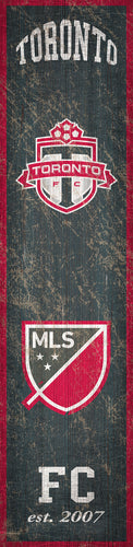 Toronto FC Heritage Banner Wood Sign - 6