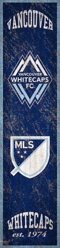 Vancouver Whitecaps Heritage Banner Wood Sign - 6