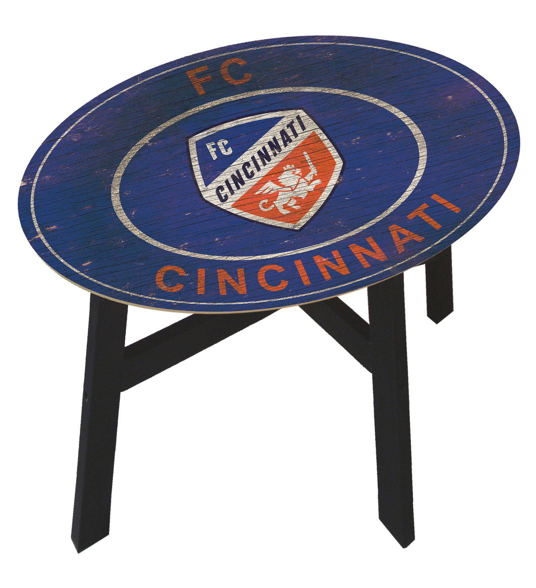 FC Cincinnati Heritage Logo Side Table