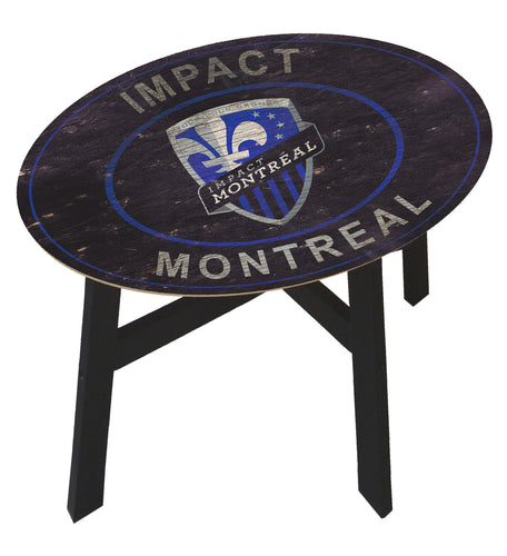 Montreal Impact Heritage Logo Side Table