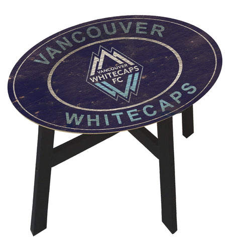Vancouver Whitecaps Heritage Logo Side Table