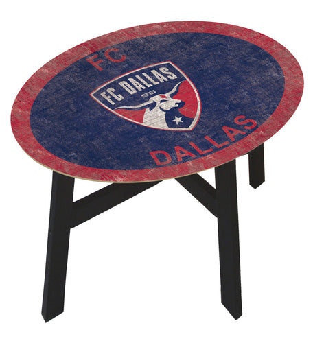 FC Dallas Team Color Wood Side Table