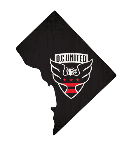 D.C. United Team Color Logo State Sign