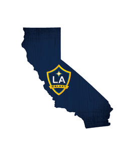 LA Galaxy Team Color Logo State Sign
