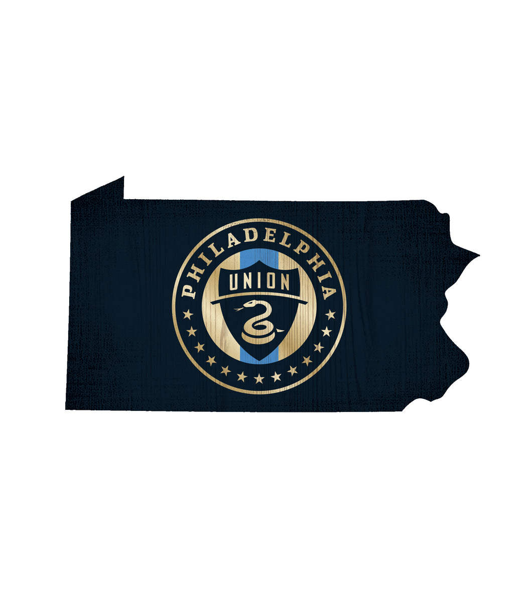Philadelphia Union Team Color Logo State Sign