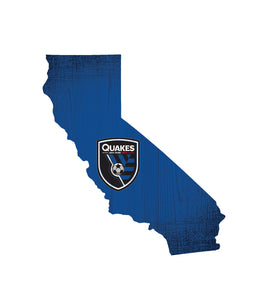 San Jose Earthquakes Team Color Logo State Sign