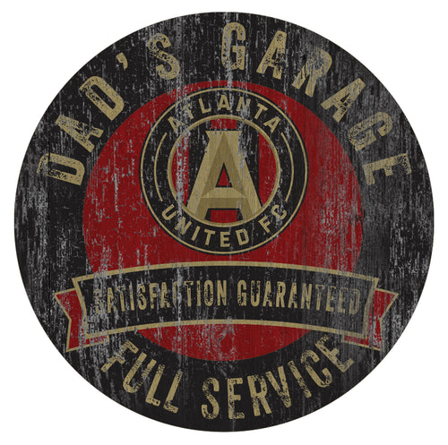 Atlanta United Dad's Garage Sign