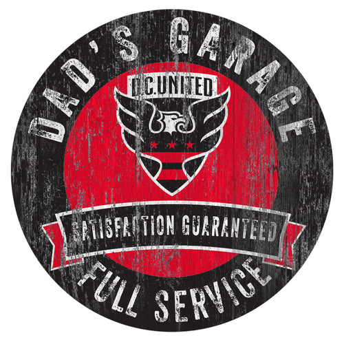 D.C. United Dad's Garage Sign
