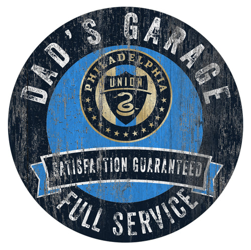 Philadelphia Union Dad's Garage Sign