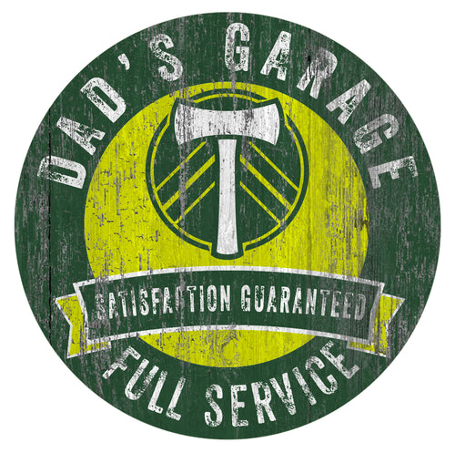 Portland Timbers Dad's Garage Sign