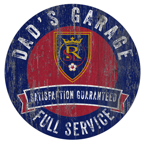 Real Salt Lake Dad's Garage Sign