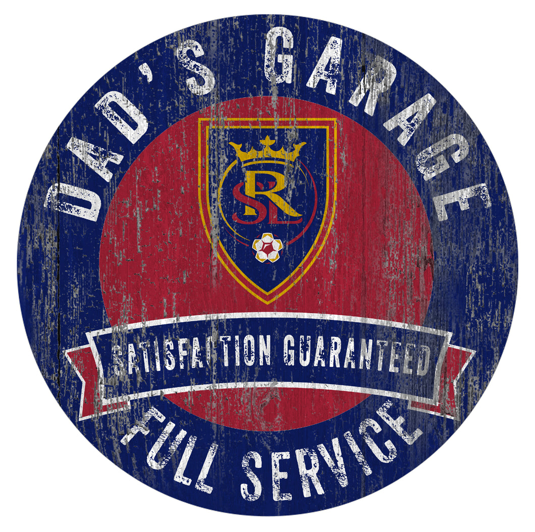 Real Salt Lake Dad's Garage Sign