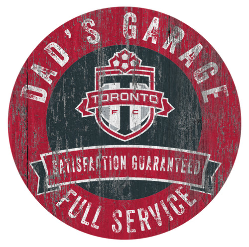 Toronto FC Dad's Garage Sign