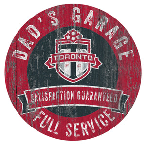 Toronto FC Dad's Garage Sign