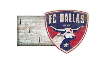 FC Dallas Key Holder 6"x12"
