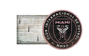 Inter Miami Key Holder 6"x12"