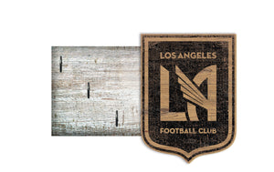 Los Angeles FC Key Holder 6"x12"
