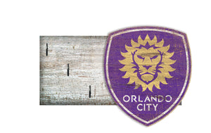 Orlando City Key Holder 6"x12"