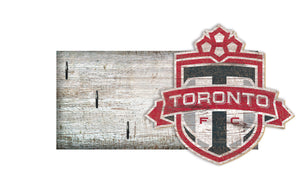Toronto FC Key Holder 6"x12"