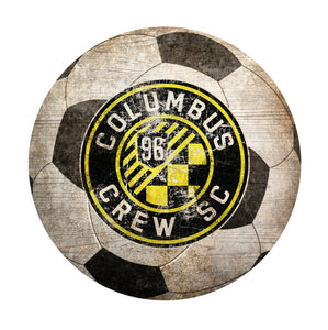 Columbus Crew Soccer Ball Shaped Sign