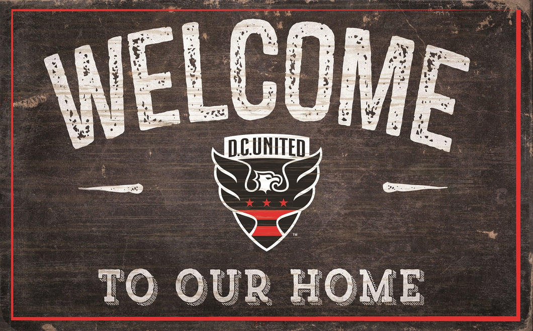 D.C. United Welcome To Our Home Sign - 11