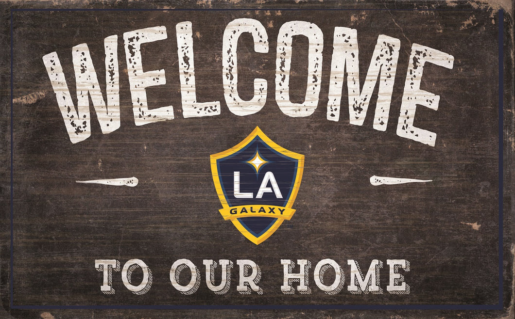LA Galaxy Welcome To Our Home Sign - 11