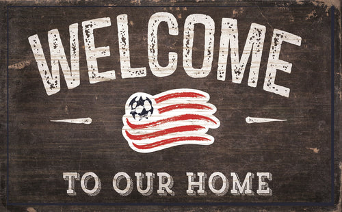 New England Revolution Welcome To Our Home Sign - 11
