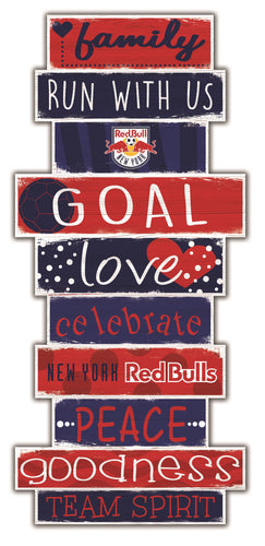 New York Redbulls Celebrations Stack Wood Sign -24