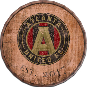 Atlanta United Established Date Barrel Top - 16"