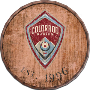 Colorado Rapids Established Date Barrel Top - 24"