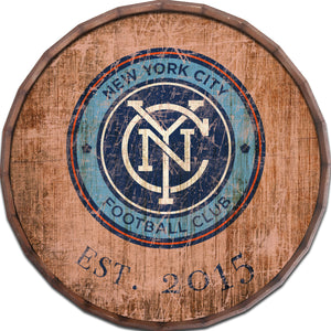 New York City FC Established Barrel Top - 24"