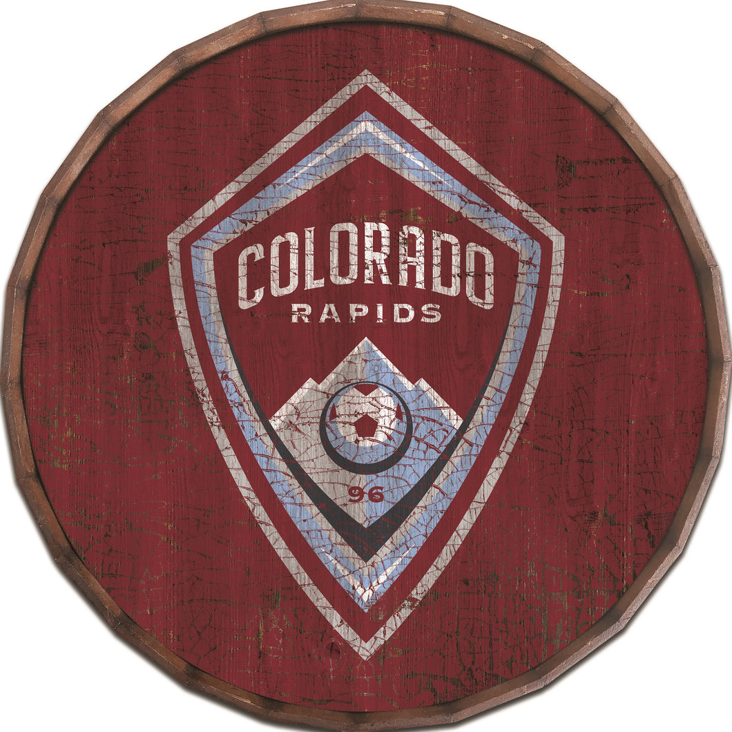 Colorado Rapids Cracked Color Barrel Top - 16