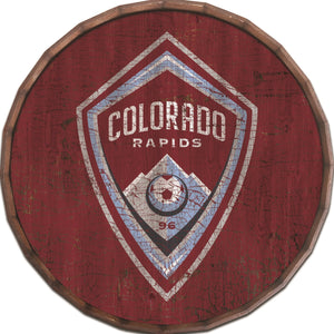 Colorado Rapids Cracked Color Barrel Top - 24"