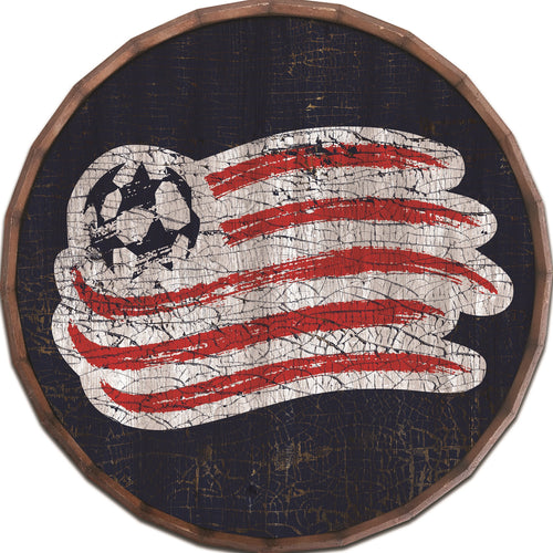 New England Revolution Cracked Color Barrel Top - 16