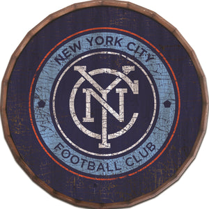 New York City FC Cracked Color Barrel Top - 16"