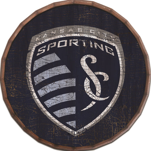 Sporting KC Cracked Color Barrel Top - 16