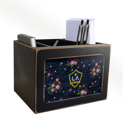 LA Galaxy Floral Desktop Organizer