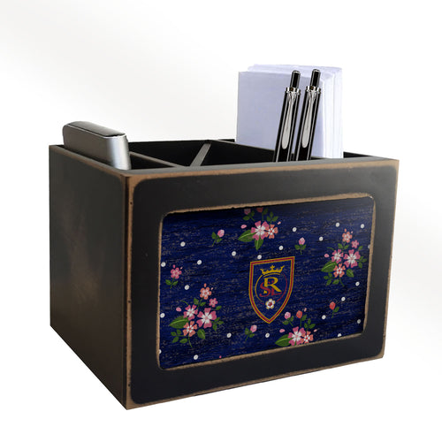 Real Salt Lake Floral Desktop Organizer