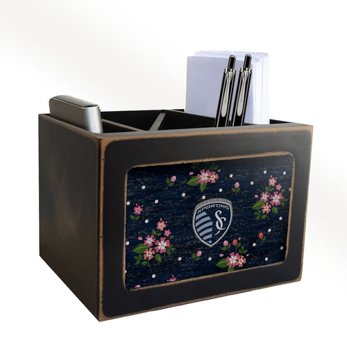 Sporting KC Floral Desktop Organizer