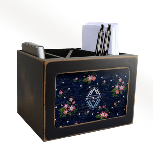 Vancouver Whitecaps Floral Desktop Organizer