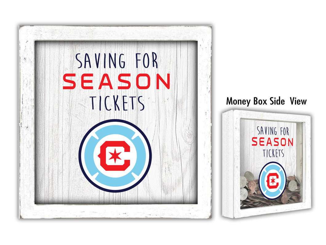 Chicago Fire Saving for Tickets Money Box