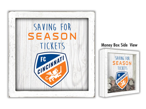 FC Cincinnati Saving for Tickets Money Box