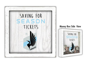 Minnesota United Saving for Tickets Money Box