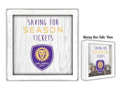 Orlando City Saving for Tickets Money Box